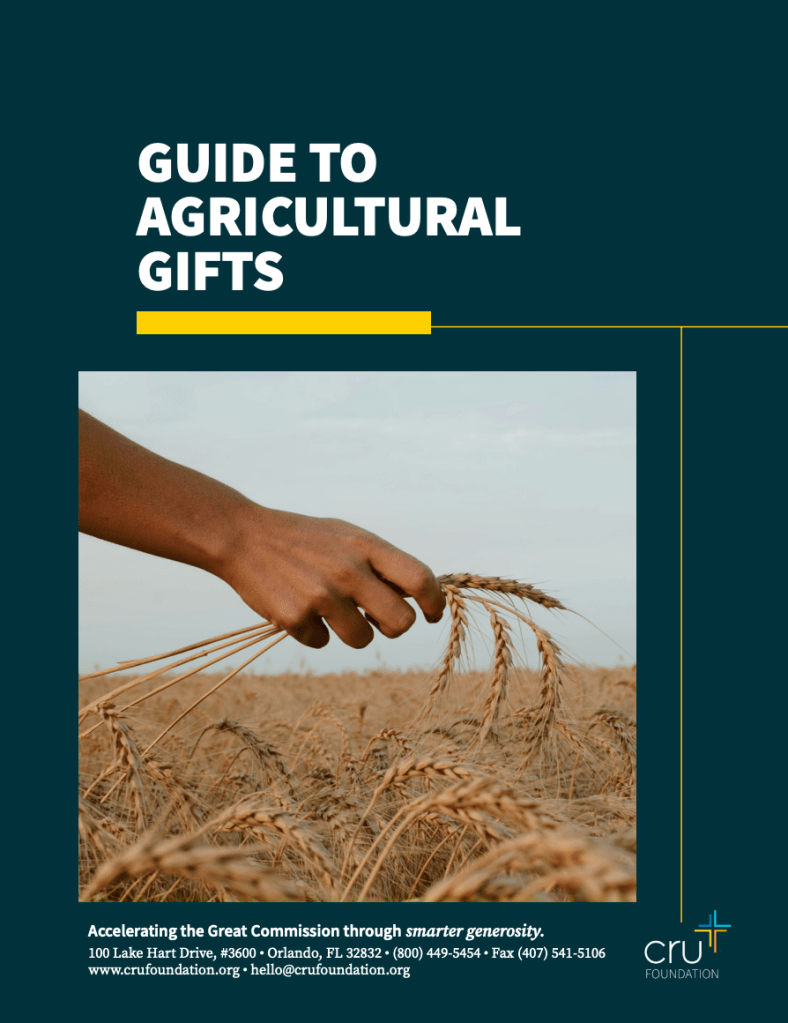 Agriculture Gifts Guide Cover